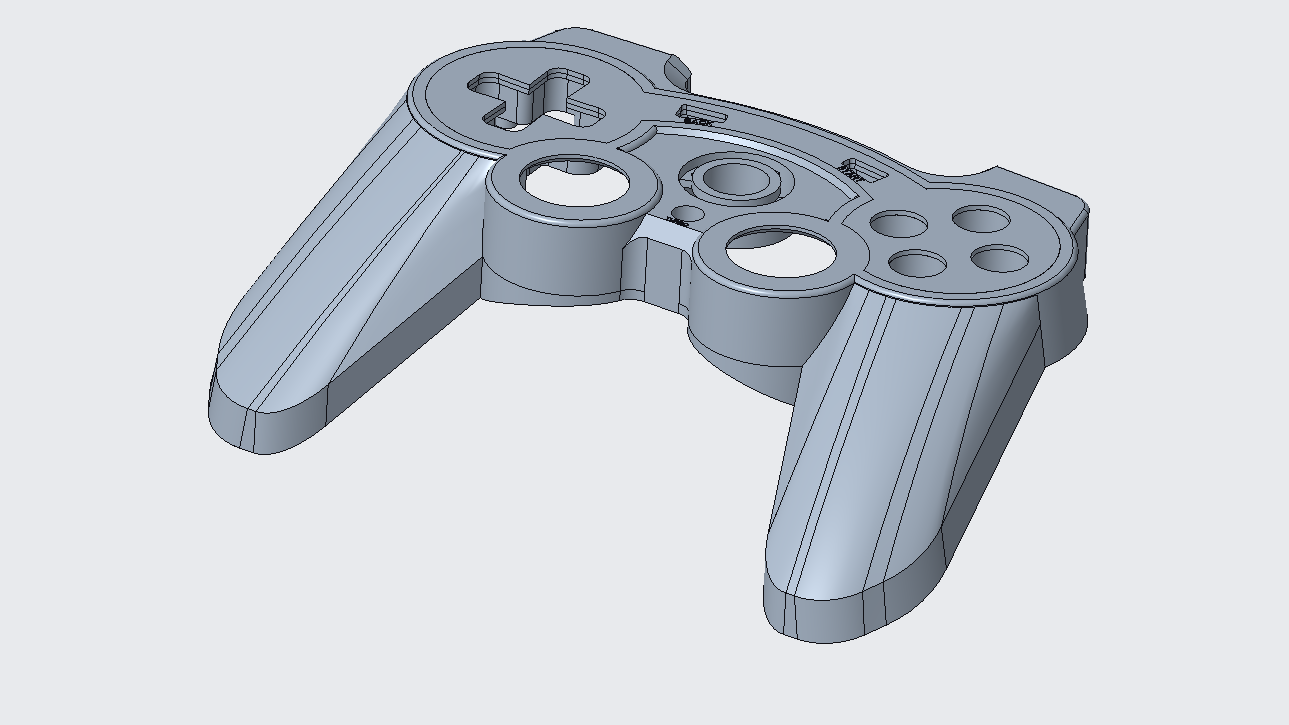 Reverse-Engineered Gamepad: Top Cover